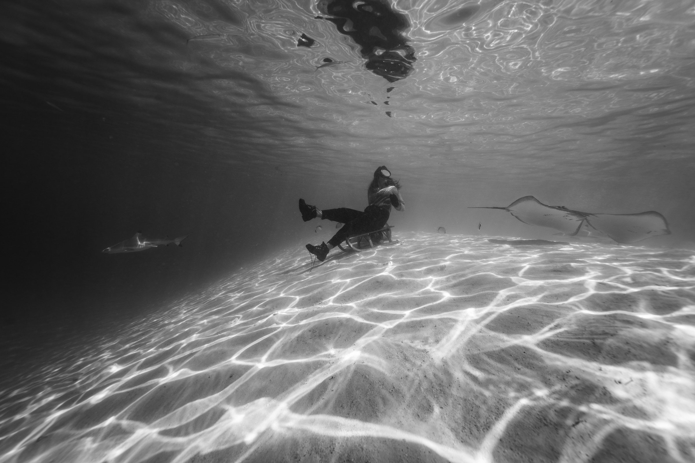 Underwater